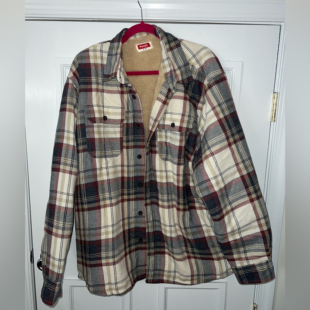 COPY - Fuzzy Wrangler flannel